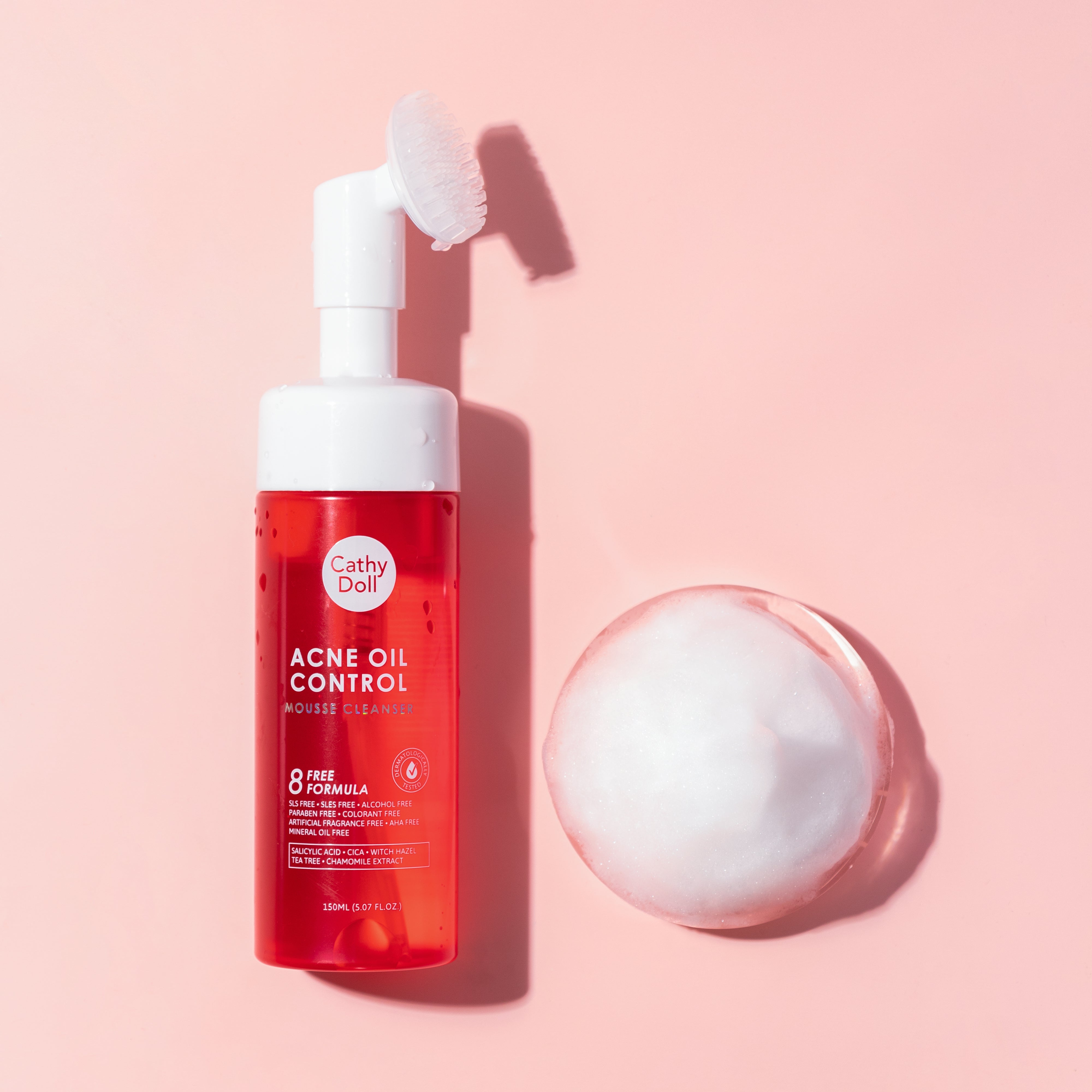 Cathy Doll Acne Oil Control Mousse Cleanser - 150ml
