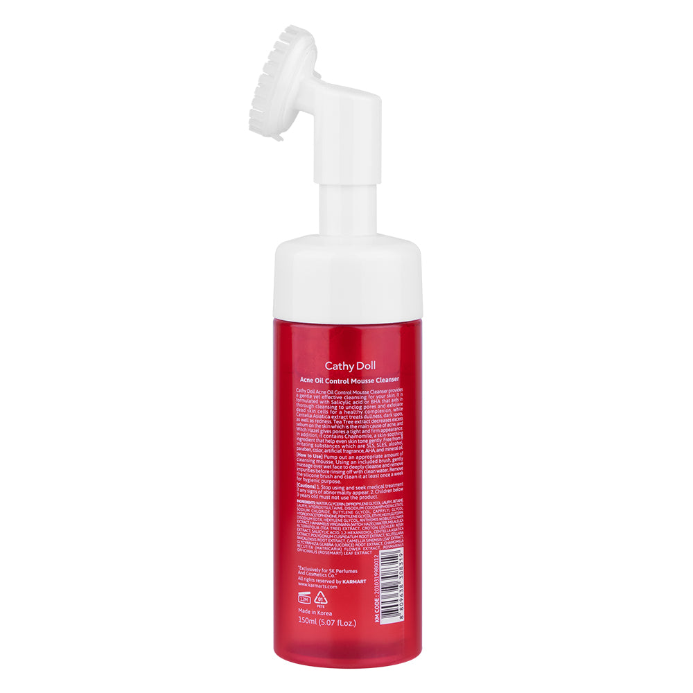 Cathy Doll Acne Oil Control Mousse Cleanser - 150ml