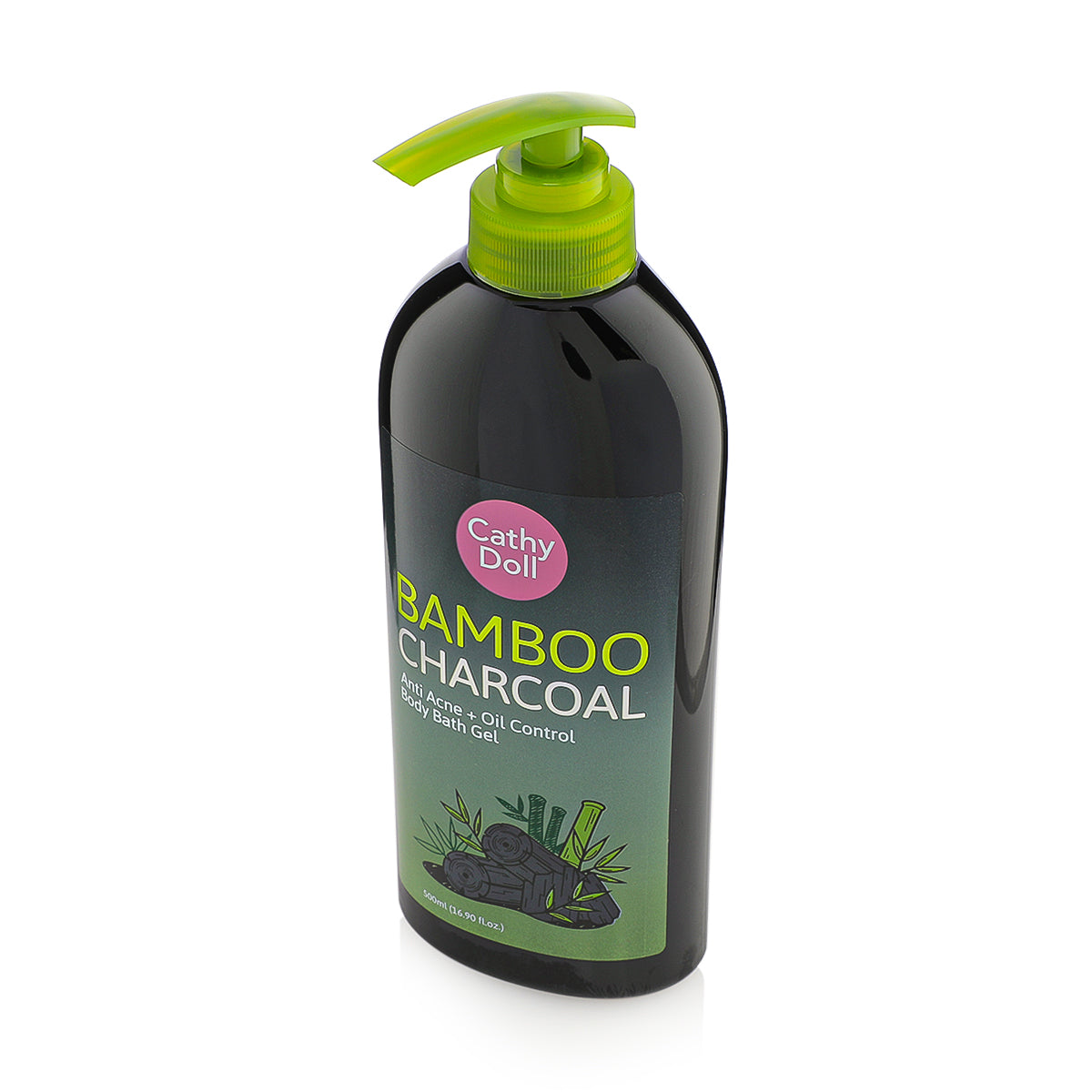 cathydoll cathy doll bamboo charcoal anti acne and oil control body bath gel sk cosmetics boutiqaat كاثي دول غسول الجسم بالبامبو و الفحم المضاد لحب الشباب اس كي كوزمتيكس بوتيكات