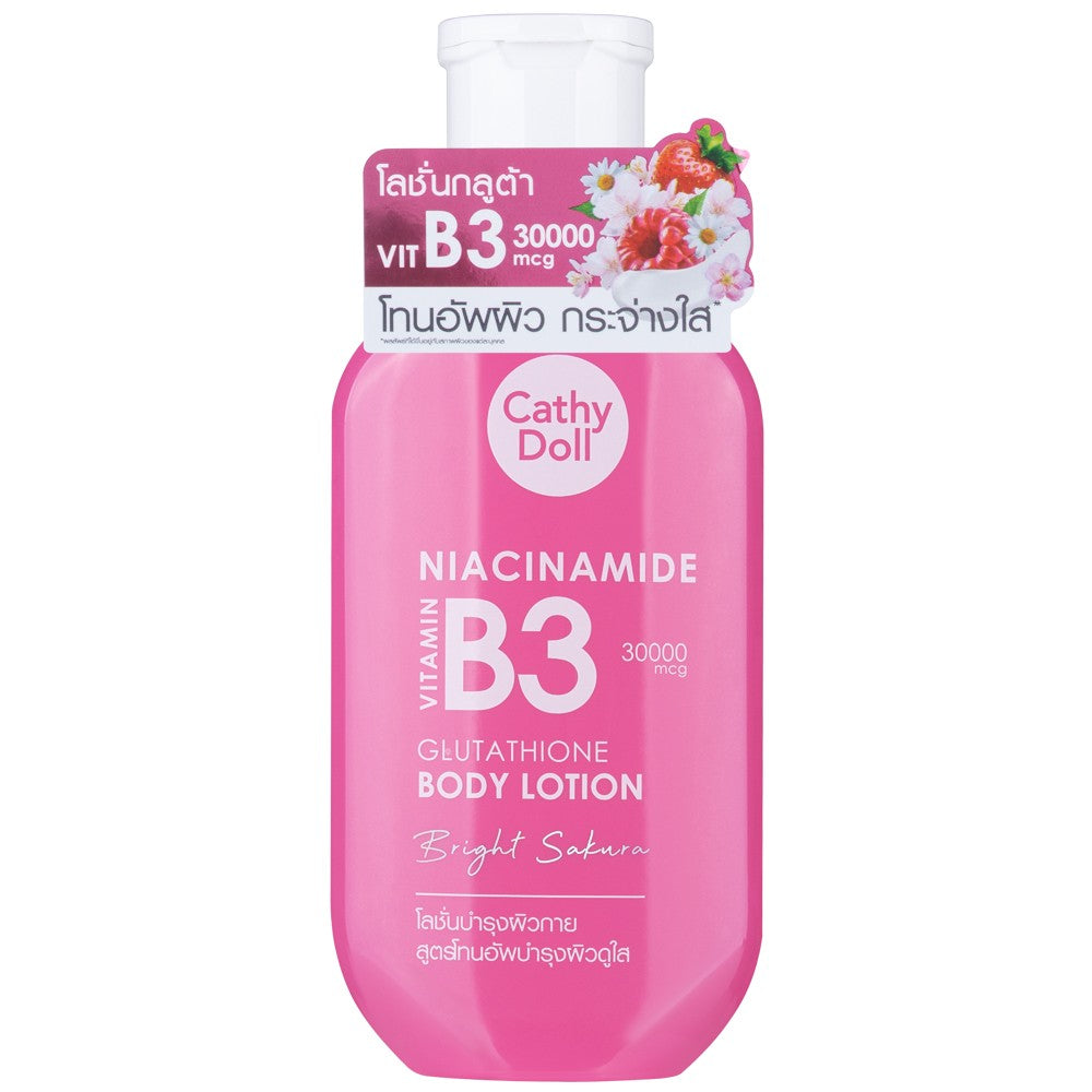 Cathy Doll Niacinamide Vitamin B3 Glutathione Body Lotion Bright Sakura - 150ml