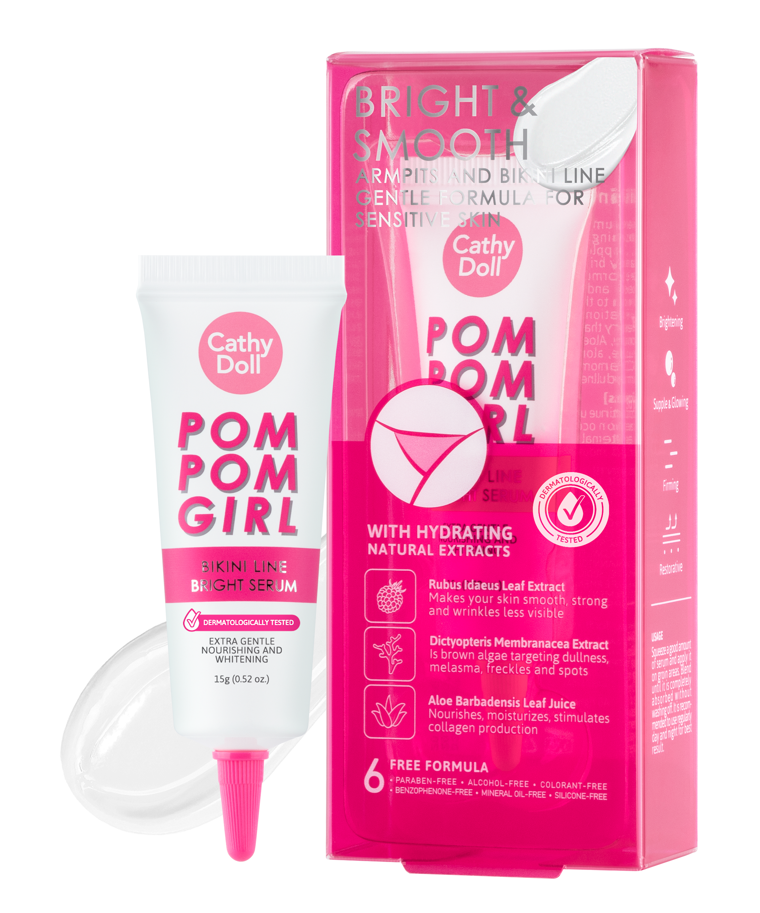 Cathy Doll Pom Pom Girl Bikini Line Bright Serum - 15g