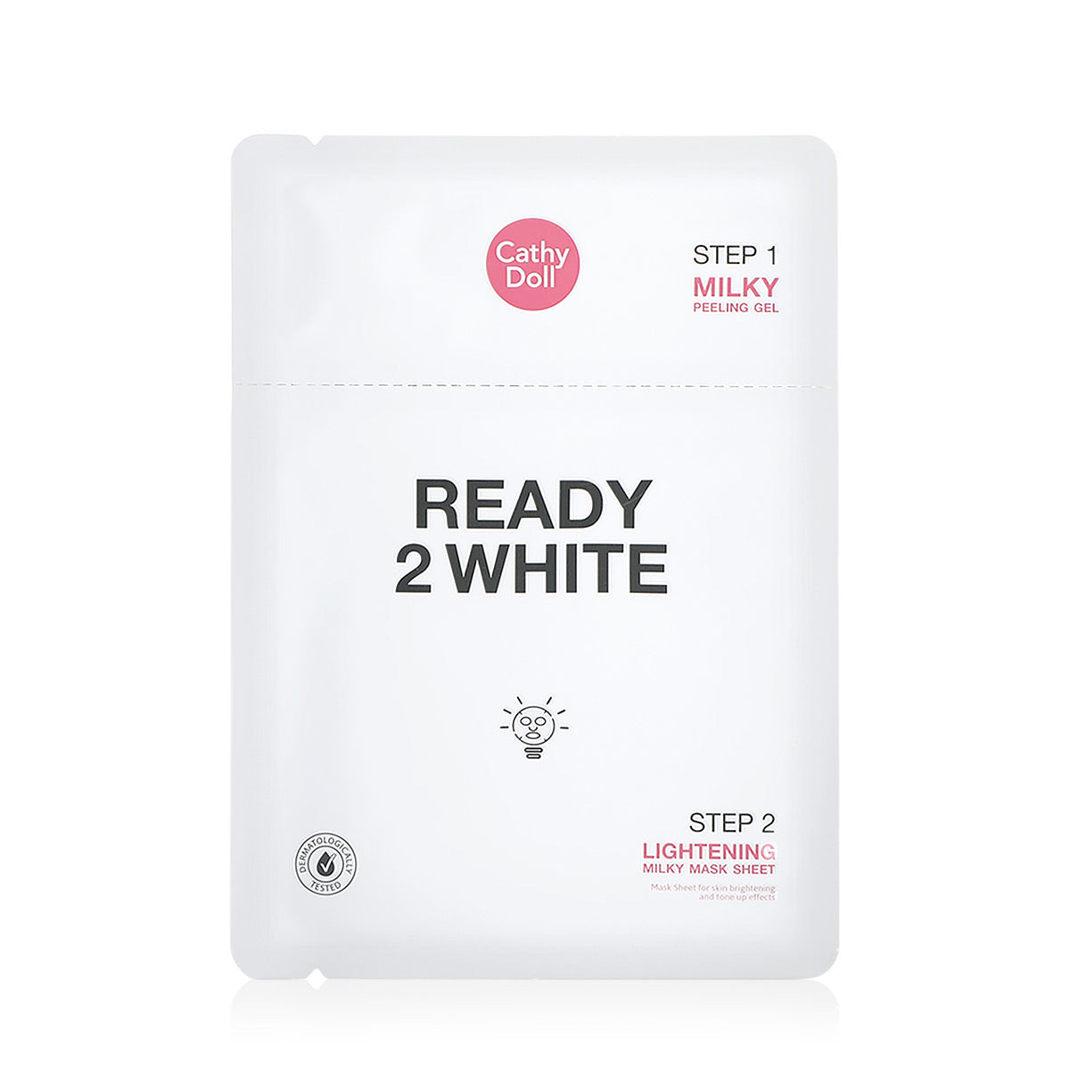 Cathy Doll Ready 2 White Lightening Milky Mask Sheet 2 Step