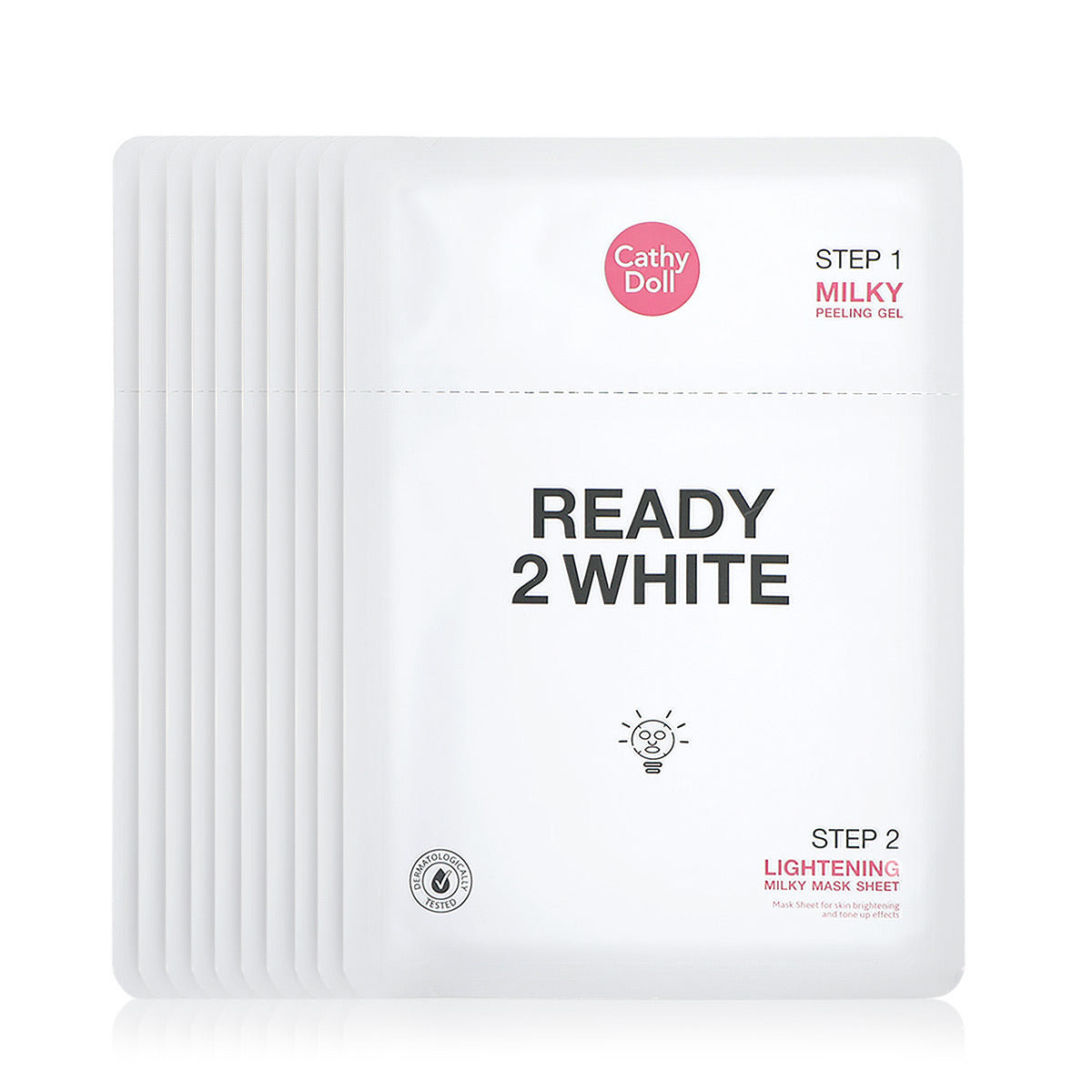 Cathy Doll Ready 2 White Lightening Milky Mask Sheet 2 Step