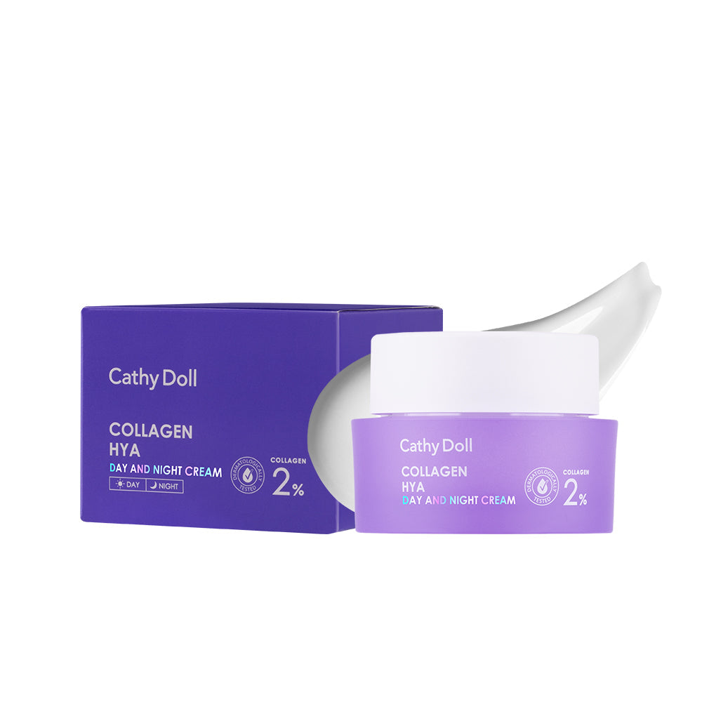 CATHY DOLL COLLAGEN AND HYA DAY AND NIGHT CREAM - 50ML