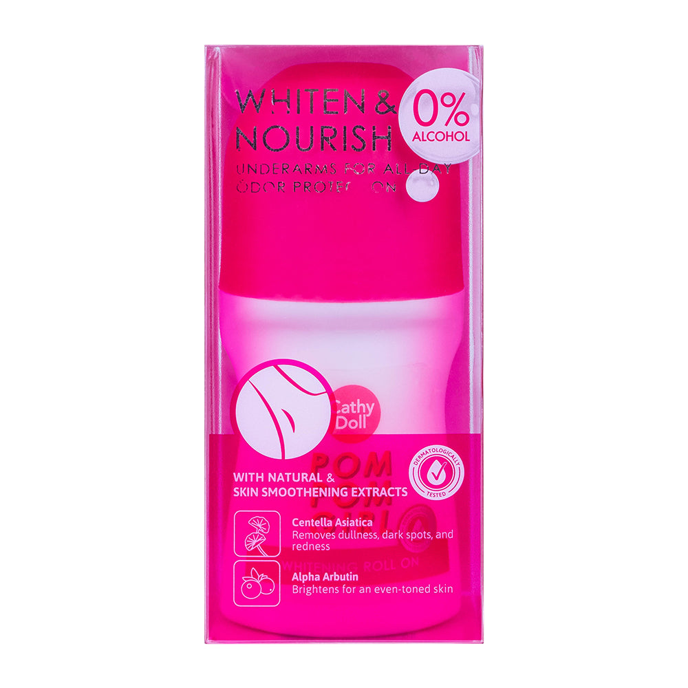 Cathy Doll Pom Pom Girl Whitening Roll On - 50ml