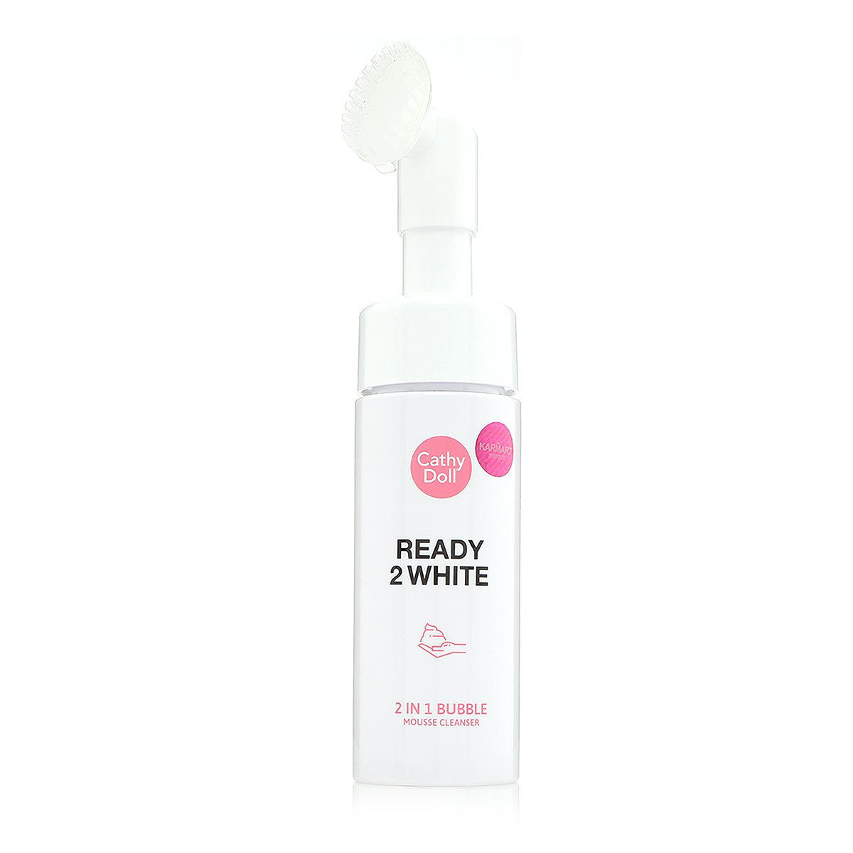 CathyDoll Cathy Doll R2W Bubble cleanser ready 2 white whitening mousse cleanser boutiqaat kuwait غسول تفتيح بوتيكات ريدي تو وايت غسول رغوي عناية بالبشره skincare كاثي دول كوريا كوري