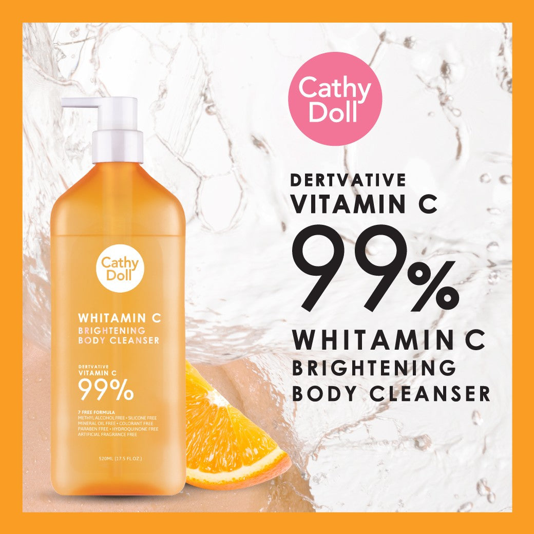 Cathy Doll Whitamin C Brightening Body Cleanser - 520ml