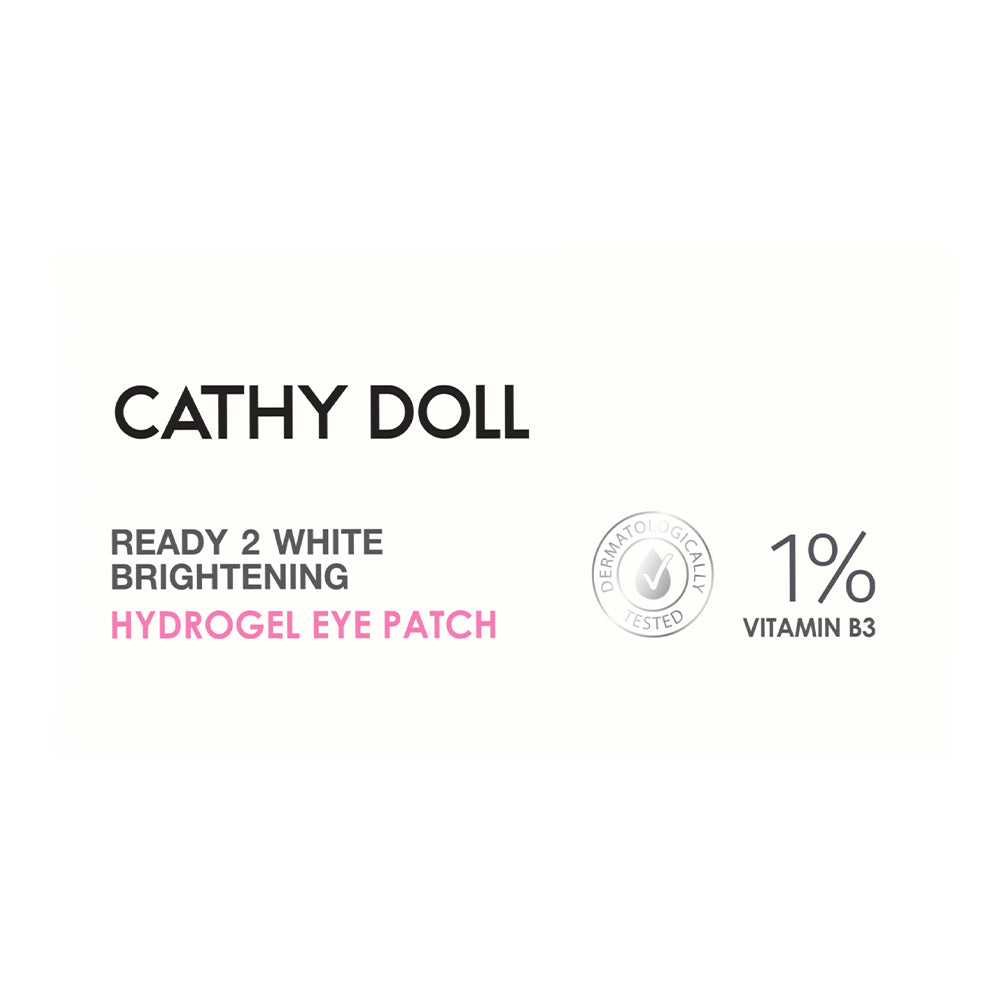 CATHY DOLL READY 2 WHITE BRIGHTENING HYDROGEL EYE PATCH