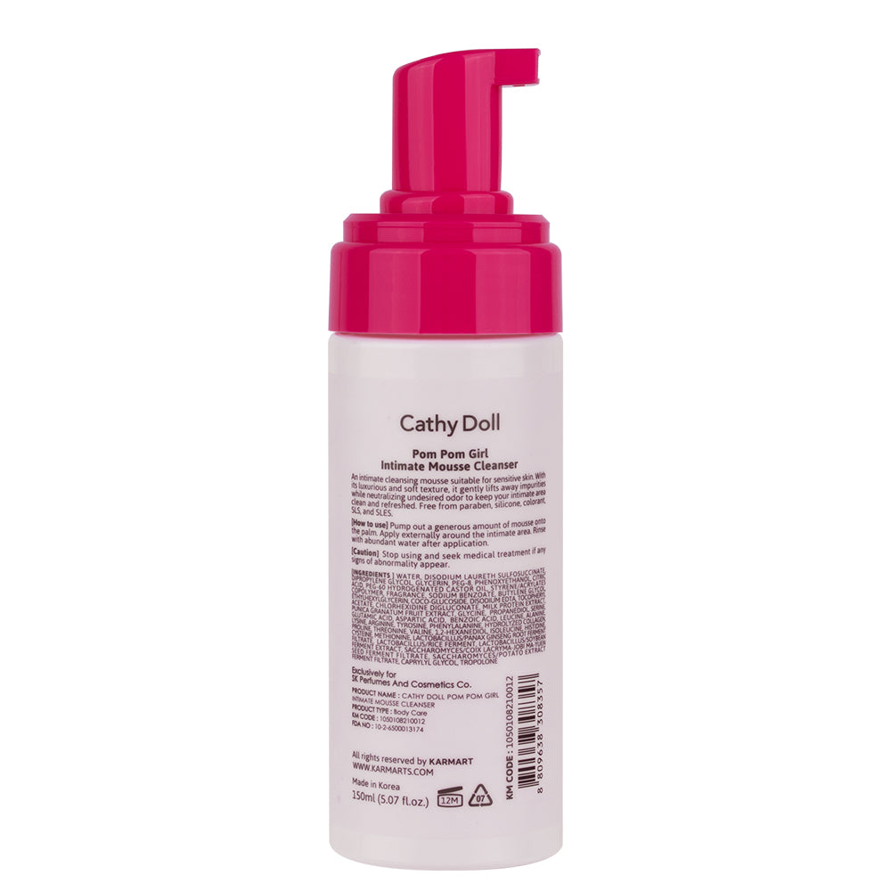 Cathy Doll Pom Pom Girl Intimate Mousse Cleanser - 150ml